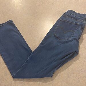 Levi's Women's Boot Cut Jeans in Dark Blue